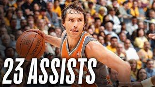 Steve Nashs Playoff Career-High 23 Assists In Game 4 