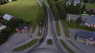 Kaustinen by drone Mavic Mini