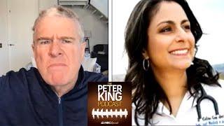 Celine Gounder wife of Grant Wahl remembers husbands impact  Peter King Podcast  NBC Sports