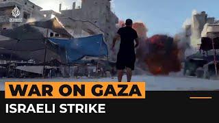 Video captures Israeli strike hitting house in Gaza City  Al Jazeera Newsfeed