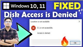 How To Fix Access is Denied Problem in Computer  Drive showing access denied  100 SOLVED  