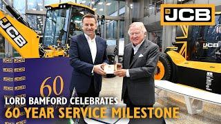 Lord Bamford celebrates 60 Years of Service at JCB