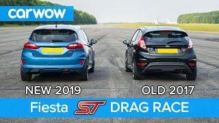 New Ford Fiesta ST 1.5 vs old 1.6 ST DRAG RACE & ROLLING RACE  carwow