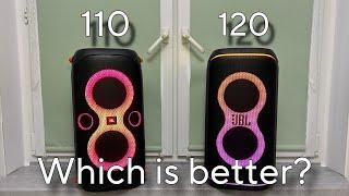  NEW 2024 JBL Partybox Club 120 vs 110  Sound Test  Extremely loud? 