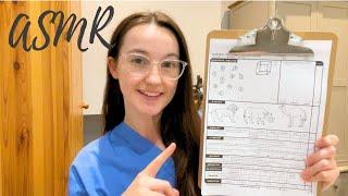 ASMR Cognitive Screening Test  Short Term Memory Examination Soft Spoken