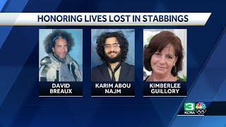 One year later Family friends honor lives lost in Davis stabbings