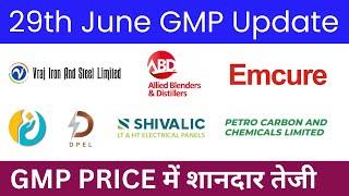 Vraj Iron And Steel IPO  Allied Blender IPO  Divine Power IPO  Nephro Care IPO  All IPO GMP 