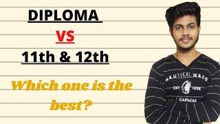 Which is better to do after 10th? Diploma or 11th and 12th? rohit kharwar  #withme