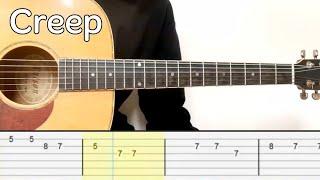 Radiohead - Creep Easy Guitar Tabs Tutorial