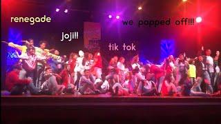 my school performed TIK TOK DANCES