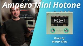 Hotone  Ampero Mini  Demo by Martin Klaja