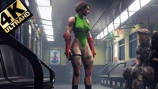 Resident Evil 3 Remake Jill Valentine as Cammy White - PC Mod 4K 60fps