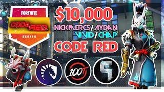 $10 000 Aydan Nickmercs VS Vivid Chap Code Red Fortnite