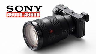 เปรียบเทียบ Sony ตระกูล A6000  Sony A6000 vs A6100 vs A6300 vs A6400 vs A6500 vs A6600 By Mr Gabpa