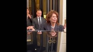 Sophia Loren at 89 years old 2023      Vi prego di iscrivervi al mio canale You Tube.  Grazie.