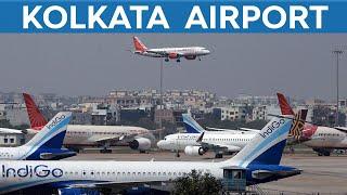 Kolkata Airport Entry To Flight Take Off Full Video