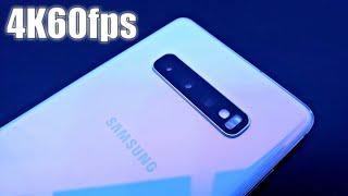 Samsung Galaxy S10 Plus 4K 60fps Low-Light Video Test