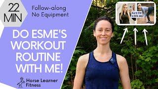 Esmes Work Out Routine  Follow-along Program for Strength & Balance