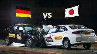 Toyota Corolla Vs VW Jetta  Surprising Crash Test Results