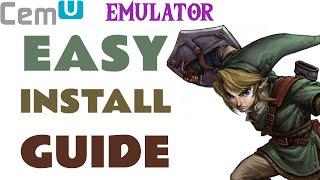 *GRATIS* Wii U Spiele auf dem PC spielen in 2022 Cemu Emulator INSTALATION & SETUP GUIDE Deutsch