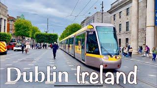 4k Dublin City walk July 2024  Dublin Ireland  UHD 60fps