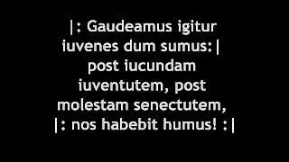 gaudeamus igitur