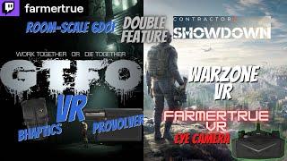 GTFO VR ProVolver is back & Contractors Showdown  Eye cam #vr #quest3 #live #pimax Crystal