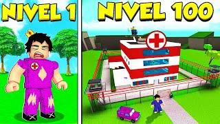 ¡PASAMOS de HOSPITAL NOOB a HOSPITAL PRO en ROBLOX  Hospital Tycoon