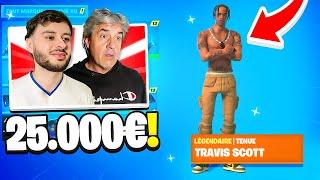 Mon PÈRE découvre le PRIX de mon CASIER Fortnite  25.000€