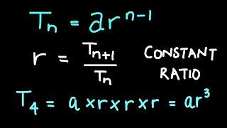 Grade 12 Sequence & Series  Geometric Sequence Explained