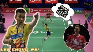 Amazing 36 Years Old Lee Chong Wei Made Viktor Axelsen Extremely Frustrated Before Retired.