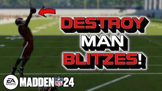 DESTROY MAN BLITZES WITH THIS ROCKET CATCH - Madden 24 Tips