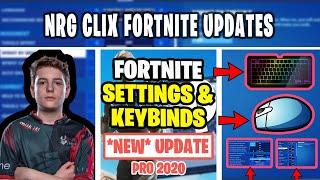 NRG Clix Fortnite Settings Keybinds and Setup Updated 29 July 2020 NRG Clix Gaming