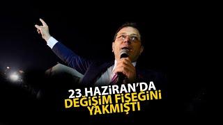 Ekrem İmamoğlunun 23 Haziran Demokrasi Şöleninde yaptığı büyük değişim konuşması