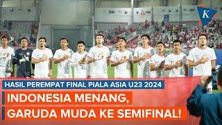 Hasil Timnas U23 Indonesia Vs Korsel 2-2 11-10 Tinta Emas STY ke Semifinal dan Olimpiade
