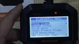 NEXPEAK NX301 OBDII OBD2 Scanner Diagnostic Scan Tool Code Reader