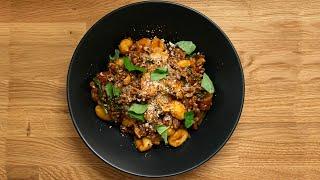 How To Make Gnocchi Bolognese - beef meat sauce  Italian Food Recipe