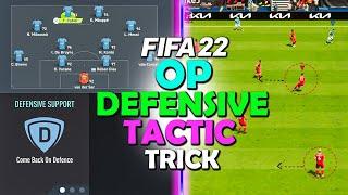 This Pro Custom Tactic will make your Defense Impossible to Break down in FIFA 22  FIFA 22 Tactics