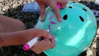 Decorate your Bike Helmet With Dry Erase Markers Wipeout Kid Bike Helmet and Gear