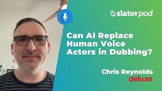 Can AI Replace Human Voice Actors in Dubbing?