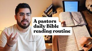 A Pastors my husbands  Quiet Time Morning Routine