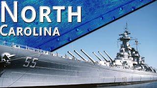 Только История линкор USS North Carolina