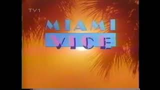 TRT1 TV1 Reklam Aralarında Beliren Spotlardan - Kanun Namına Miami Vice dizisi