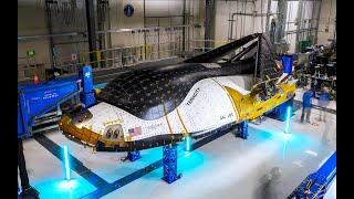 Dream Chaser Spaceplane and Shooting Star Cargo Module Journey