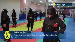 Iran trains Thousands of Female Ninja at a Ninjutsu Martial Arts School in Tehran