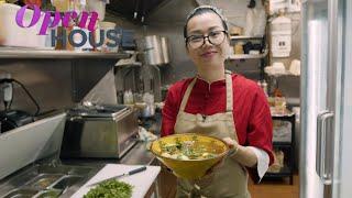 Inside Becky Lins Home &  Restaurant Including a Scallion Pancake Cooking Demo Open House TV