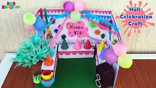 DIY Holi Celebration Craft  Holi Craft ideas  Holi Pichkari  Holi Special Craft