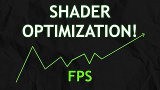 Shader optimization tips