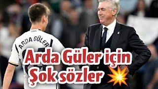  Arda Güler için şok sözler Ancelotti ne yapacak? #realmadrid