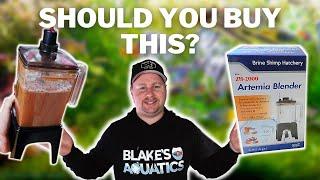 Should you Buy the Ziss Artemia Blender? - Pros Cons Setup and How to Hatch Brine Shrimp